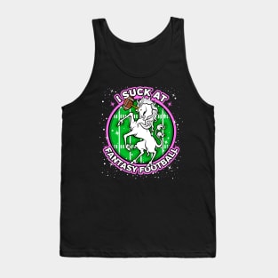 I Suck At Fantasy Football Tank Top